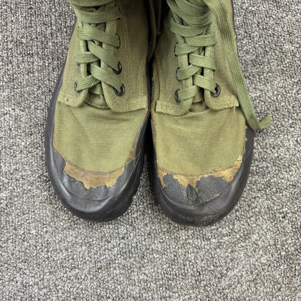 Original WWII US Army M1942 Jungle Boots Dated Sept 19 1942 US Rubber Co Sz 6.5